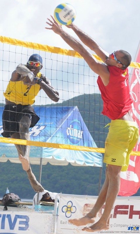 Excitement at NORCECA Beach Volleyball | The St. Lucia STAR